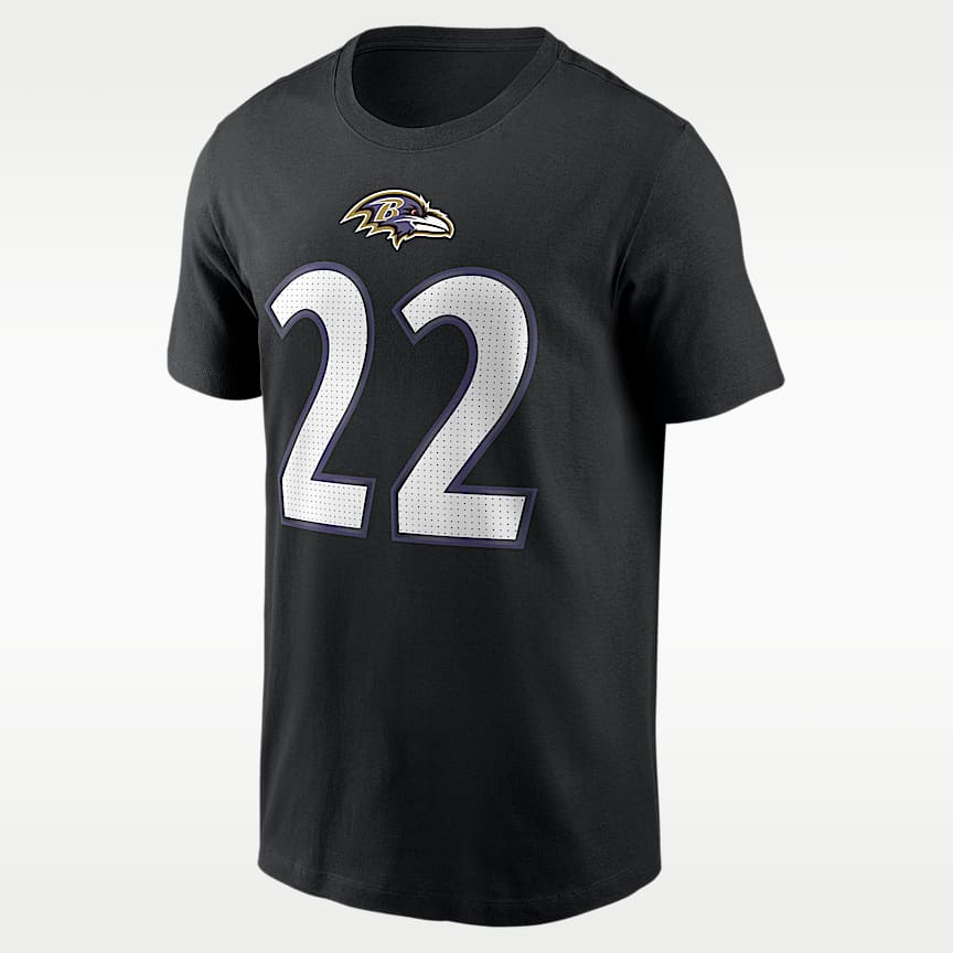 Derrick Henry Baltimore Ravens Men's Nike NFL T-Shirt. Nike.com